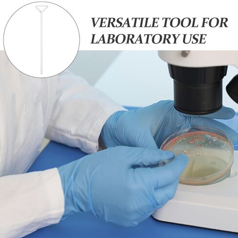 Mobestech 4Pcs L-Shaped Glass Cell Spreaders Coating Rods Laboratory Tools 7.67In for Precise Cell Culture and Even Distribution in Saudi Arabia