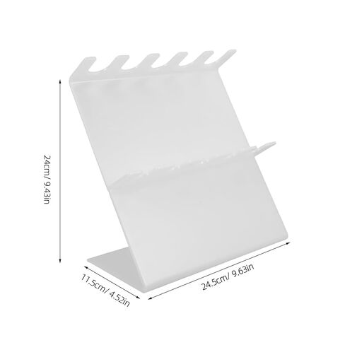BESTYASH Plastic Lab Pipette Rack Stand Holder for 5 Micropipettes, Laboratory Plastic Pipettor Storage Organizer, Compact Lab Rack Holder for Scientific Workbench in Kuwait