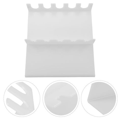 BESTYASH Plastic Lab Pipette Rack Stand Holder for 5 Micropipettes, Laboratory Plastic Pipettor Storage Organizer, Compact Lab Rack Holder for Scientific Workbench in Kuwait