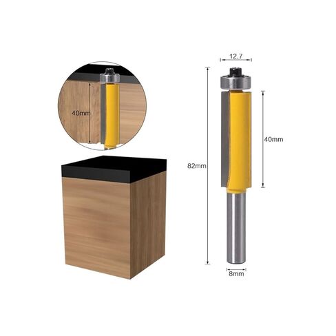 نمط/فلاش تقليم راوتر بت أعلى أسفل تحمل 1 قطعة in Kuwait