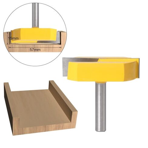 57 مللي متر قطع ضياء مزدوج الناي كربيد يميل تنظيف أسفل بت 8 مللي متر 1 قطعة in Kuwait