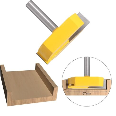 57 مللي متر قطع ضياء مزدوج الناي كربيد يميل تنظيف أسفل بت 8 مللي متر 1 قطعة in Kuwait