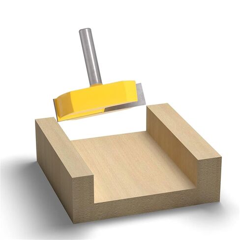 57 مللي متر قطع ضياء مزدوج الناي كربيد يميل تنظيف أسفل بت 8 مللي متر 1 قطعة in Kuwait