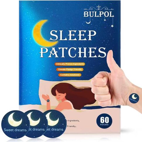 رقعات نوم للبالغين، 60 قطعة من رقعات النوم العميقة المطورة، مكونة من مكونات طبيعية بالكامل، راحة ليلية تدوم طويلاً لكل من الرجال والنساء، سهلة الاستخدام طوال الليل in Kuwait
