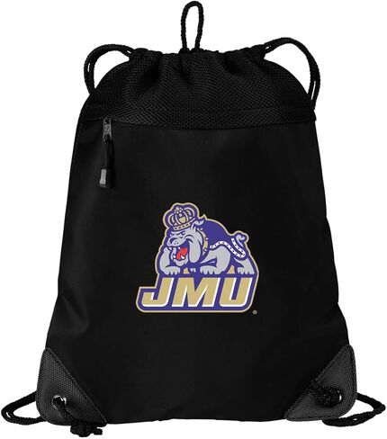 Broad Bay JMU Drawstring Bag James Madison University Cinch Pack Backpack UNIQUE MESH & MICROFIBER in Saudi Arabia
