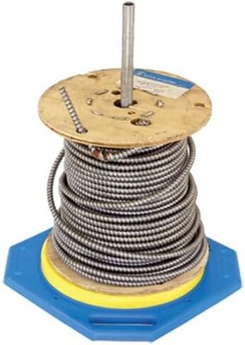 Rack-A-Tiers Tug Wise - 1000 lb Heavy-Duty Wire Spool Dispenser, Lazy Susan Style Turntable, Portable 360° Cable Reel Spinner, Cable Drum Unwinder, Wire Rack, Spool Roller (#11931) in Saudi Arabia