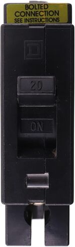1- Square D EHB14020 Circuit Breaker, EHB Type, 20-Amp, 1-Pole, 277VAC in Saudi Arabia