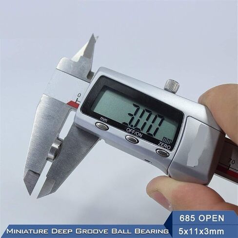 685 كروم فولاذ كرة أخدود عميقة تحمل ABEC-1 5 * 11 3 مم محامل مفتوحة مصغرة in Saudi Arabia