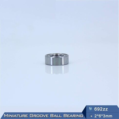 692ZZ H2.5 Deep Groove Ball Bearing 2 * 6 mm ABEC- 3 Miniature Non Standard 692 Z ZZ High Precision Bearings 692z in Saudi Arabia