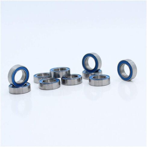 MR106RS اللون كرة أخدود عميقة تحمل ABEC-3 مصغرة MR106-2RS محامل RS MR106 2RS مع الأزرق مختومة L-1060DD 6 * 10 3 مم in Saudi Arabia