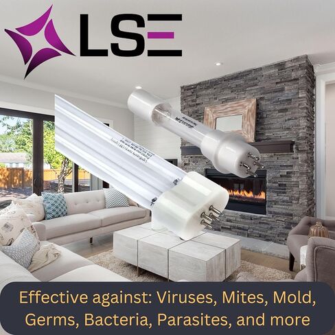 مجموعة مصابيح LSE Lighting PUR403H للأشعة فوق البنفسجية متوافقة مع TFH-16/5 | لمبة بديلة عالية الأداء | مصممة في الولايات المتحدة الأمريكية in Kuwait
