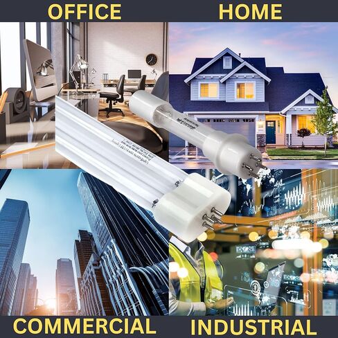 مجموعة مصابيح LSE Lighting PUR403H للأشعة فوق البنفسجية متوافقة مع TFH-16/5 | لمبة بديلة عالية الأداء | مصممة في الولايات المتحدة الأمريكية in Kuwait