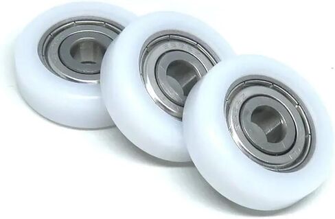 4 Pieces 4x13x4 mm POM Rollers Embedded 684Z Bearings Plastic Coated * 13 Nylon Pulleys Diameter BS68413-4 Flat Wheels(BS68413-4 4x13x4) in Saudi Arabia