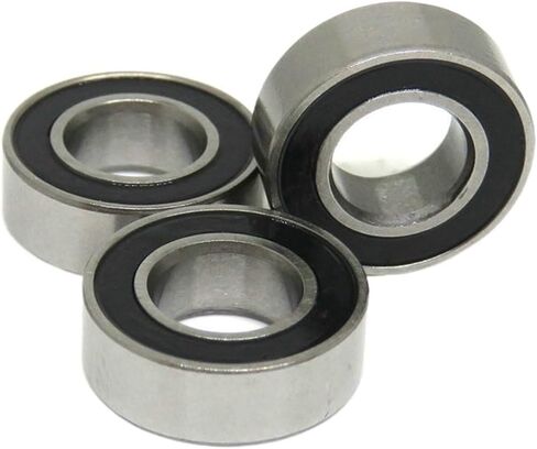 10 قطع SMR126 2RS تحمل 6x12x4 مم ABEC5 الفولاذ المقاوم للصدأ MR126-2RS MR126 RS 6*12 4 SMR95 SMR104 SMR106(SMR126-2RS 6x12x4 مللي متر) in Kuwait