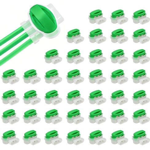 20 قطعة من موصلات الأسلاك المقاومة للماء في 3 اتجاهات من هيدلي تولز، موصلات أسلاك IDC 314-BOX الكهربائية، ضفيرة ذاتية التعرية لكابلات 22-14 AWG، موصلات كهربائية لجزازة العشب الروبوتية، والري in Kuwait