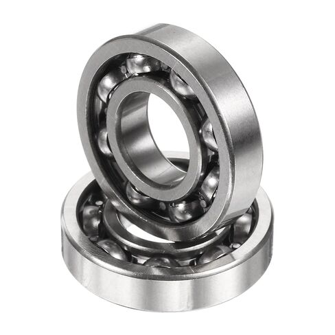 uxcell 2pcs R8 محامل الكرات الأخدود العميق 1/2 "ID × 1-1/8" OD × 1/4 "ارتفاع محامل مصغرة الكروم الصلب Z1 تحمل للآلات الهندسية، ABEC1 in Saudi Arabia