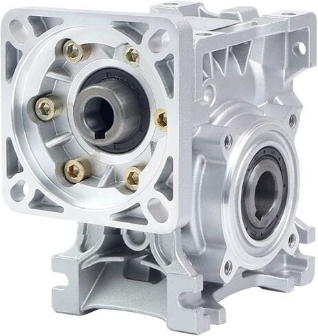 NMRVS40 Worm Gearbox Gear Speed Reducer Ratio 5:1/10:1/15:1/20:1/30:1/50:1 for Nema Stepper Motor(Ratio 15 to 1) in Saudi Arabia