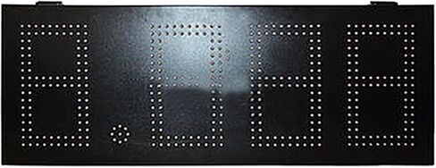 لوحة النتائج الرقمية LED في الهواء الطلق صندوق حديد مقاوم للماء PCB لوحة أسعار النفط 8.888 تنسيق شعار محطة الغاز الرقمية ، سطوع عالية in Kuwait