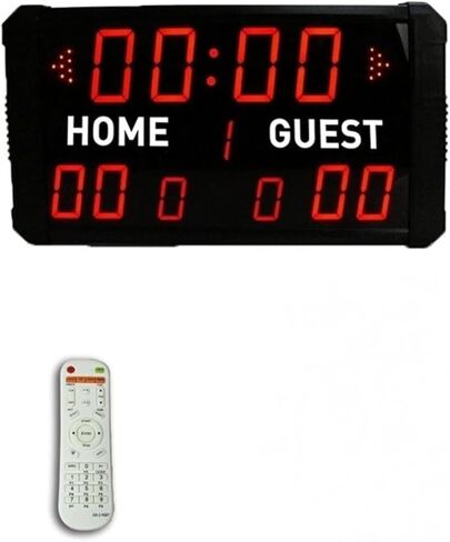 LED Digital Scoreboard Electronic Scoreboard Time Clock Portable Scoreboard Equipment for Ball Game in Kuwait