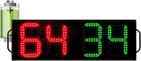 Digital Scoreboard, Electronic Large Basketball Scoreboard, L Football Referee Injury Stop Time Display in Kuwait