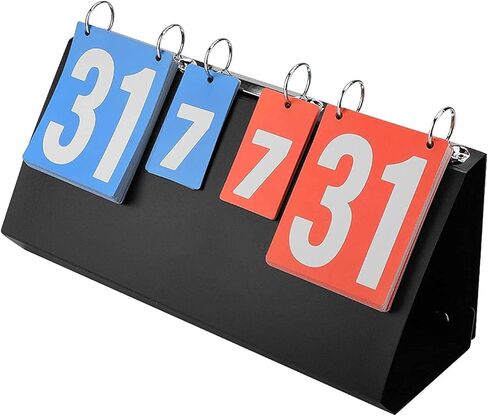 Basketball Scoreboard, 4-Digit Scoreboard 4 Digit Basketball Scoreboard 4 Digit Scoreboard, for Table Sports Basketball Badminton Tennis in Kuwait