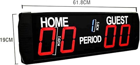 LED Digital Scoreboard Multisport Electronic Scoreboard, Aluminum Electronic Led Scoreboard, Digital Scoreboard with Remote Control in Kuwait