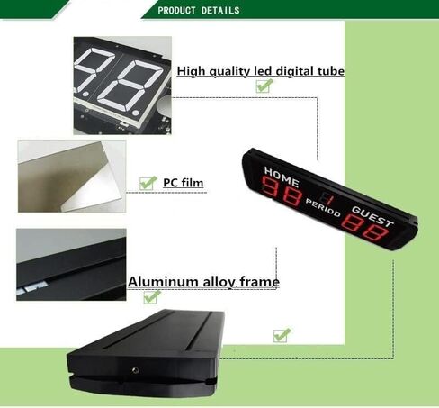 LED Digital Scoreboard Multisport Electronic Scoreboard, Aluminum Electronic Led Scoreboard, Digital Scoreboard with Remote Control in Kuwait