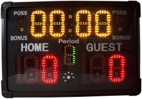 LED Digital Scoreboard Led Multifunctional Sports Electronic Scoreboard, Wall-Mount Scoreboard Digital Scoreboard for Basketball League Wrestling in Kuwait
