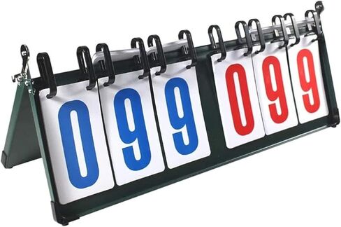 Scoreboard Basketball Scoreboard 6-Digit Multi-Function Table Tennis Scorer 6-Digit Sports Scoreboard and Timer in Kuwait