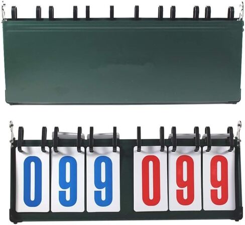 Scoreboard Basketball Scoreboard 6-Digit Multi-Function Table Tennis Scorer 6-Digit Sports Scoreboard and Timer in Kuwait