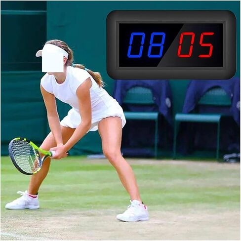 LED Digital Scoreboard Electronic Scoreboard,Remote Control Training Competition Timer Portable Table Tennis Volleyball Baseball Scorer Tools in Kuwait