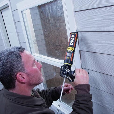 OSI رباعي النوافذ والأبواب ومانع تسرب الجوانب باللون الأبيض 001، 10 أونصة سائلة، خرطوشة (12 عبوة) in Kuwait