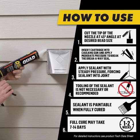 OSI رباعي النوافذ والأبواب ومانع تسرب الجوانب باللون الأبيض 001، 10 أونصة سائلة، خرطوشة (12 عبوة) in Kuwait