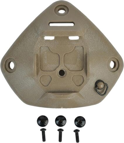 Universal NVG Mount Shroud for 1 or 3 Hole Helmets | Compatible with ACH MICH Fast OPS-Core Crye AirFrame | Reinforced Polymer Night Vision Mount with Hardware Lightweight Durable in Saudi Arabia