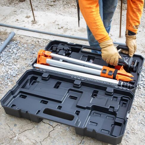 Klein Tools 93RLS مجموعة أدوات مستوى الليزر الدوارة ذاتية التسوية باللون الأخضر، أفقي/عمودي مع نقطة راسيا، نطاق 1150 قدم، قابل لإعادة الشحن، حامل ثلاثي القوائم، كاشف، قضيب درجة 9 أقدام، حقيبة حمل، ≥ 5 ميجاوات فئة 3R in Saudi Arabia