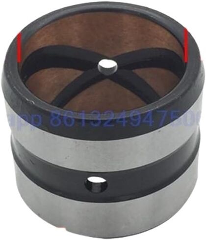Excavator bucket sleeve bushing wear-resistant copper sleeve bearing horse head bucket ear pin stainless steel alloy sleeve(Lavender) in Saudi Arabia