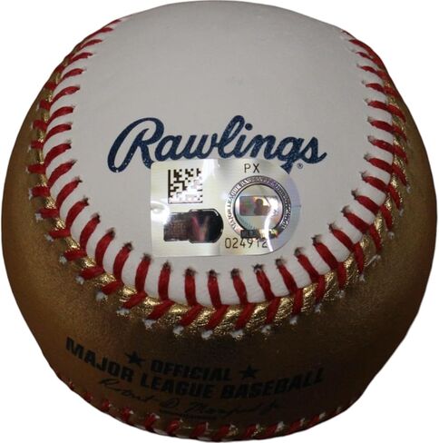 جيسون دومينغيز موقعة من نيويورك OML Gold White Baseball FAN in Saudi Arabia