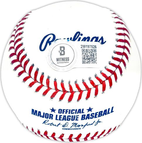Sammy Sosa Autographed Official M.L.B Baseball Chicago Beckett BAS Witness Stock #235461 in Saudi Arabia