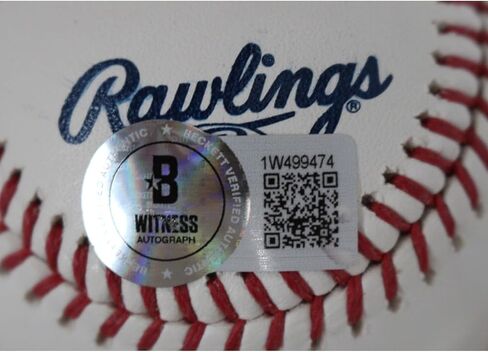Gregg Olson Autographed Baltimore Orioles OML Baseball AL ROY Beckett 48018 in Saudi Arabia