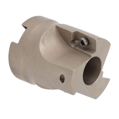 3 Flute Face Mill Head, CNC Lathe Milling Cutter Tool, 40cr Material for Metal Processing, Long Service Life, Oxidation and High Temperature Resistant, Special Helical Offset Desi in Kuwait