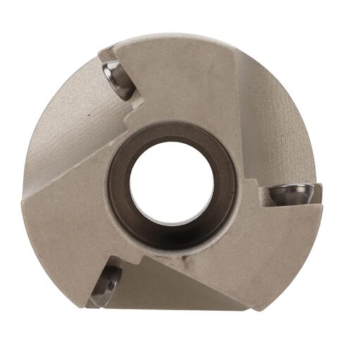 3 Flute Face Mill Head, CNC Lathe Milling Cutter Tool, 40cr Material for Metal Processing, Long Service Life, Oxidation and High Temperature Resistant, Special Helical Offset Desi in Kuwait