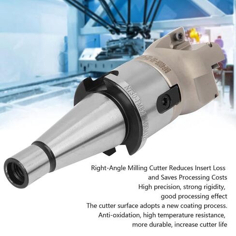 BAP400R 50 22 4T Face Mill Cutter Kit, NT30 FMB27 Collet Chuck Holder, with APMT1604 Milling Inserts, High CNC Milling Tool, Sturdy Coating Technology, (NT30-FMB22+50 Knife disc+APMT1604APMT Knife 4) in Kuwait