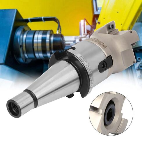 BAP400R 50 22 4T Face Mill Cutter Kit, NT30 FMB27 Collet Chuck Holder, with APMT1604 Milling Inserts, High CNC Milling Tool, Sturdy Coating Technology, (NT30-FMB22+50 Knife disc+APMT1604APMT Knife 4) in Kuwait