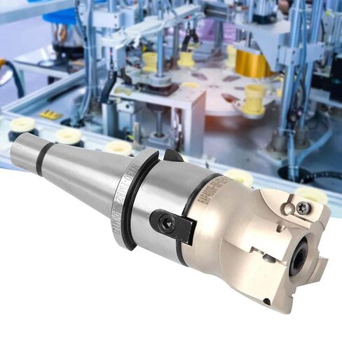 BAP400R 50 22 4T Face Mill Cutter Kit, NT30 FMB27 Collet Chuck Holder, with APMT1604 Milling Inserts, High CNC Milling Tool, Sturdy Coating Technology, (NT30-FMB22+50 Knife disc+APMT1604APMT Knife 4) in Kuwait