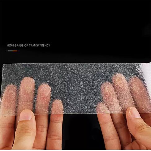 شريط شفاف مضاد للانزلاق - شريط شفاف مانع للانزلاق للسلالم والأرضيات وحوض الاستحمام والدش - شريط أمان مقاوم للماء مع لاصق قوي (1 بوصة × 20 قدم) in Kuwait