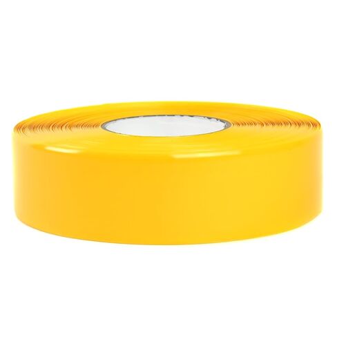 Lean Industrial Floor Marking Tape – Low Profile Warehouse Floor Tape for Pedestrian Walkways & Safety Zones – Water & Chemical Resistant Adhesive Floor Tape - Yellow, 2in x 100ft in Kuwait
