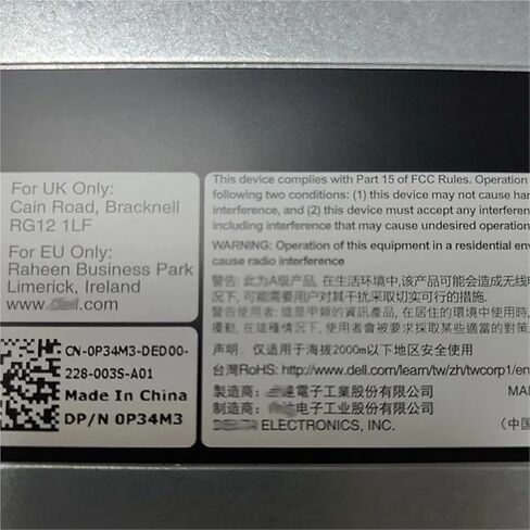 1pc PSU for R430 450 Watt Power Supply P34M3 0P34M3 D450E-S0 Non in Saudi Arabia