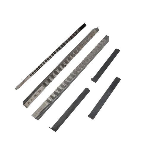 Push-Type Keyway Broach 1PC 2/3/4/5/6/8/10/12/14/16/18mm A1/B1/C1/D1/E1 Type Push Keyway Broaches HSS Tools(D1 14mm) in Saudi Arabia