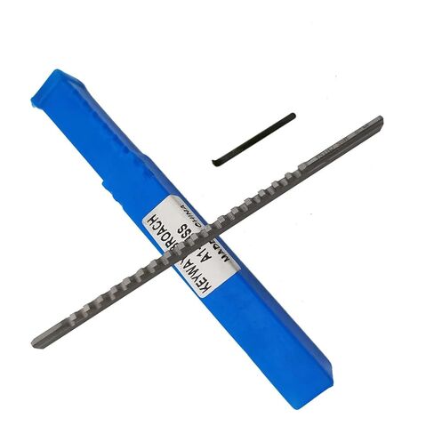Push-Type Keyway Broach 1PC 2/3/4/5/6/8/10/12/14/16/18mm A1/B1/C1/D1/E1 Type Push Keyway Broaches HSS Tools(D1 14mm) in Saudi Arabia