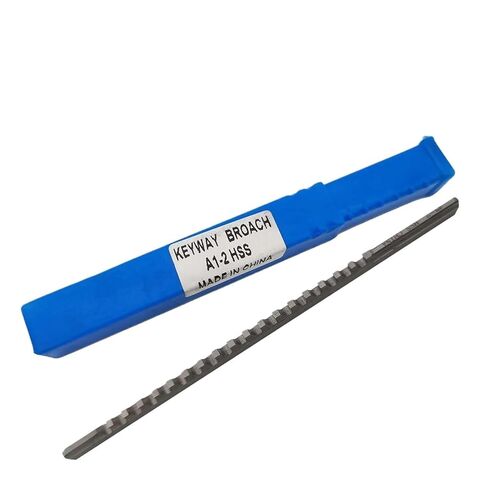 Push-Type Keyway Broach 1PC 2/3/4/5/6/8/10/12/14/16/18mm A1/B1/C1/D1/E1 Type Push Keyway Broaches HSS Tools(D1 14mm) in Saudi Arabia